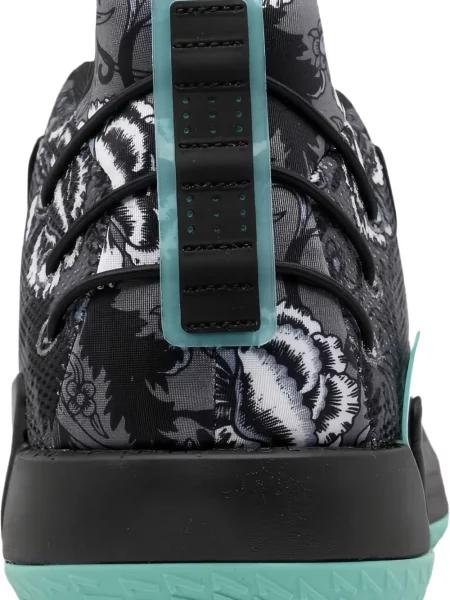 Sneakersy Adidas Solar sznurowane w paski koronkowe czarne