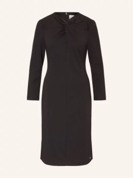 Calvin Klein Sukienka Ołówkowa schwarz czarna