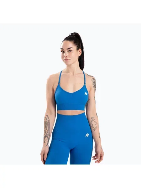 Sportovní podprsenka Gorilla Wear Olivia Sports Bra blue modrá