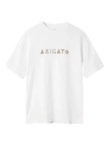 Tricou Axel Arigato cu imagine alb