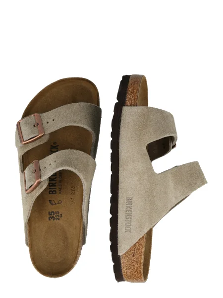 BIRKENSTOCK Saboți taupe gri