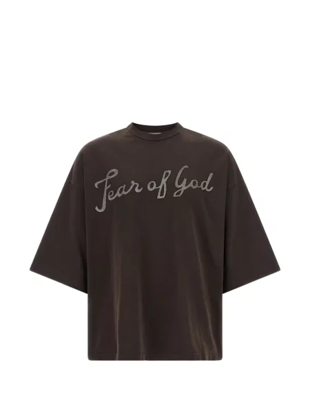 Tricou Fear Of God cu imagine maro
