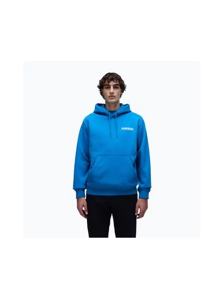 Кофта Napapijri B-Linth Hooded blue sapphire синій