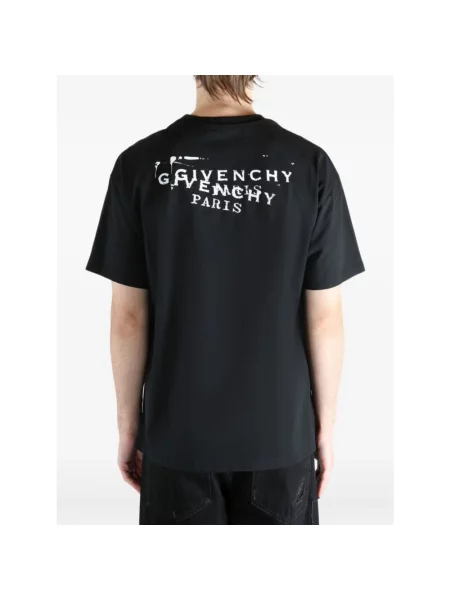 Koszulka Givenchy z nadrukiem czarna