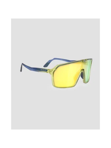 Sluneční brýle Rudy Project Spinshield crystal blue avio/apple green/multilaser yellow modré