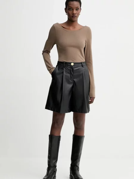 Лонгслів MUUV. оголена спина 0 коричневий