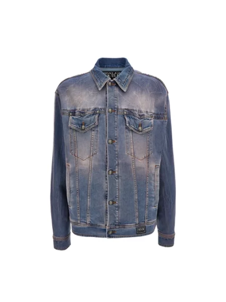 Kurtka jeansowa Versace Jeans Couture niebieska