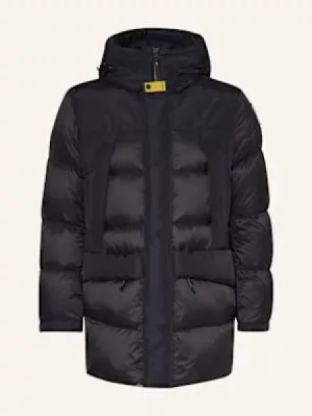 Parajumpers Péřová Bunda Shedir tmavě modrá černá