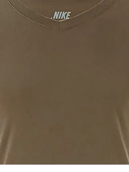 Tricou Nike cu decolteu în V maro