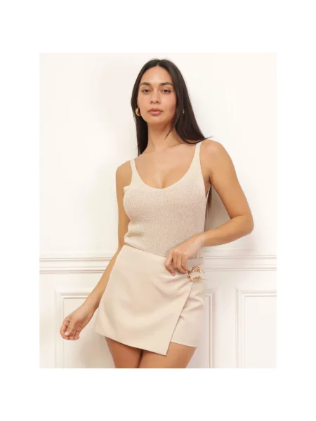 Top La Modeuse bež