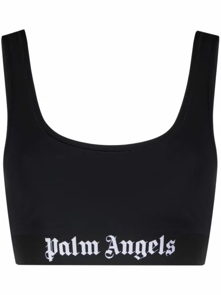 Sutien Palm Angels cu imagine negru