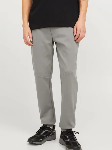 JACK & JONES Nohavice JPSTWill JJFusion sivá čierna