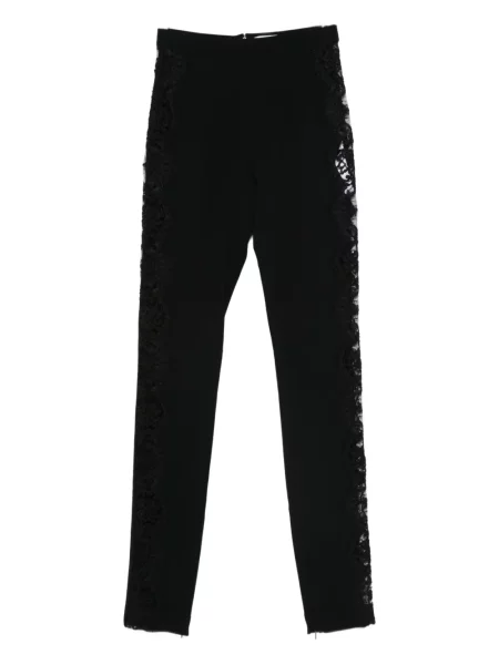 Leggings Stella Mccartney din dantelă negru