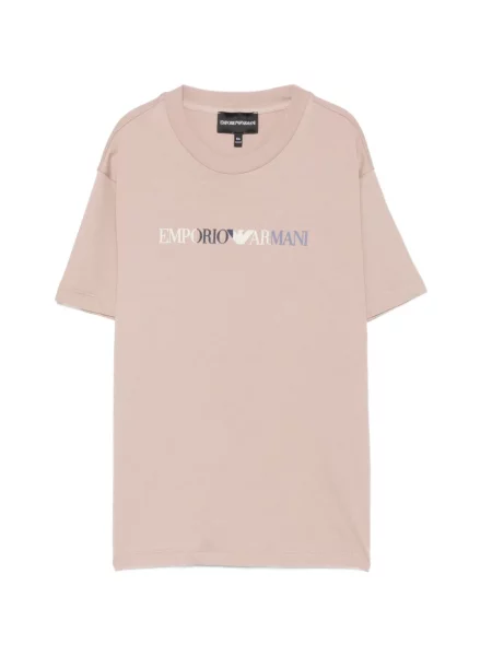 Koszulka dziecięca Emporio Armani niebieska
