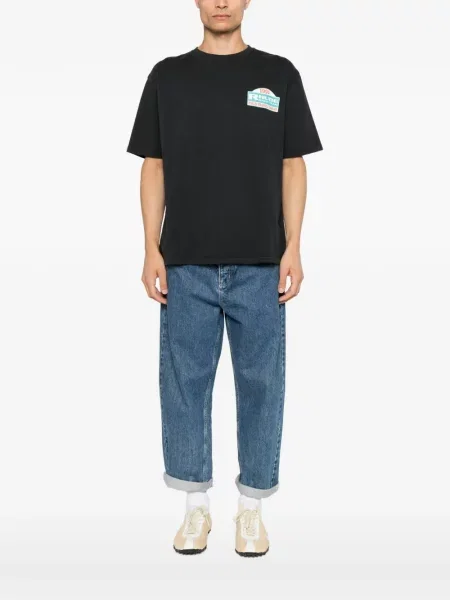 Tricou Rhude cu imagine negru