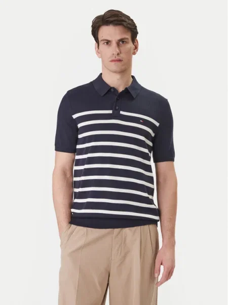 Tommy Hilfiger Tricou polo Essential Bleumarin