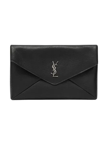 Torba Saint Laurent skórzana czarna