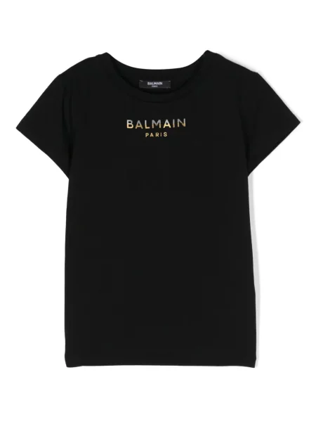 Koszulka dziecięca Balmain czarna
