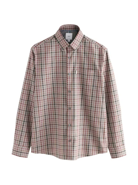 Next Košile světle / tmavě zelená / oranžová / pastelově červená šedá