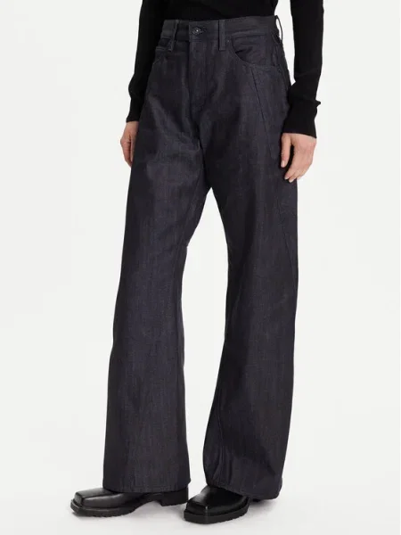 G-Star Raw Farmer Contor 3D Sötétkék Wide Leg