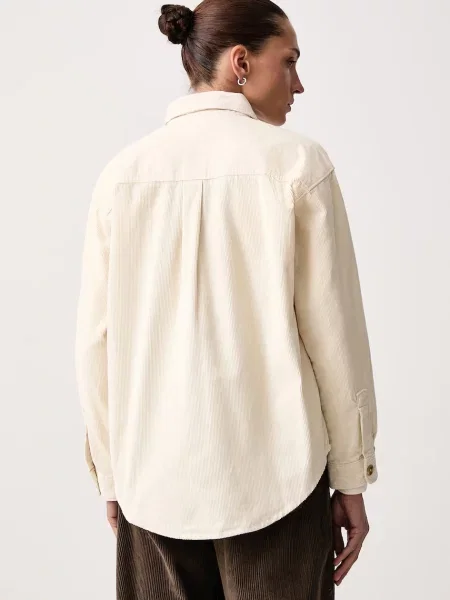 Levi's koszula sztruksowa IRIS OVERSHIRT beżowa