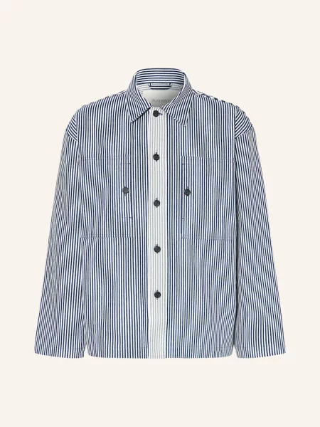 Jw Anderson Koszula Wierzchnia blau biała