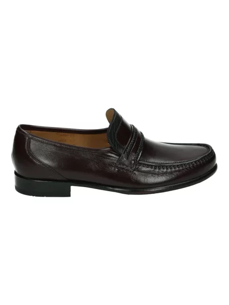 Półbuty Loake wsuwane brązowe
