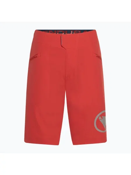 Дамски къси панталони за колоездене Endura Singletrack Lite Short Std pomegranate червено