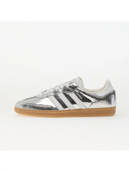 ADIDAS ORIGINALS Nizke superge Samba srebrna bela
