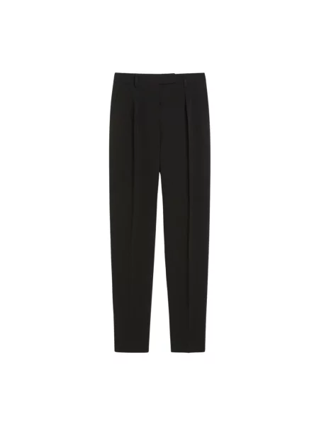 Spodnie Max Mara Studio zwężane czarne