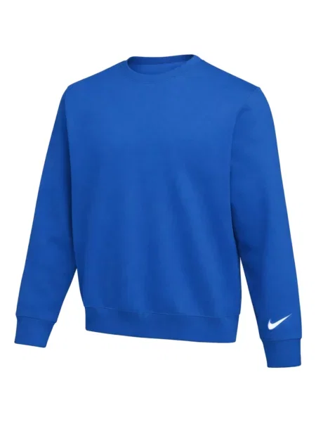 Fleecová fleecová mikina Nike modrá