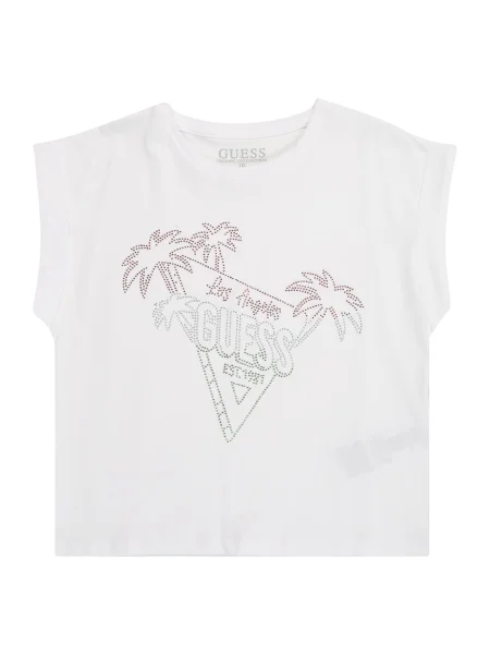 Guess Póló Regular Fit fehér