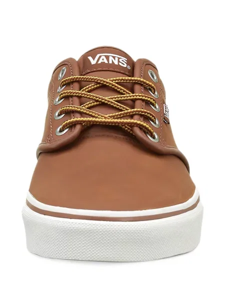 Sneakerși Vans din piele maro