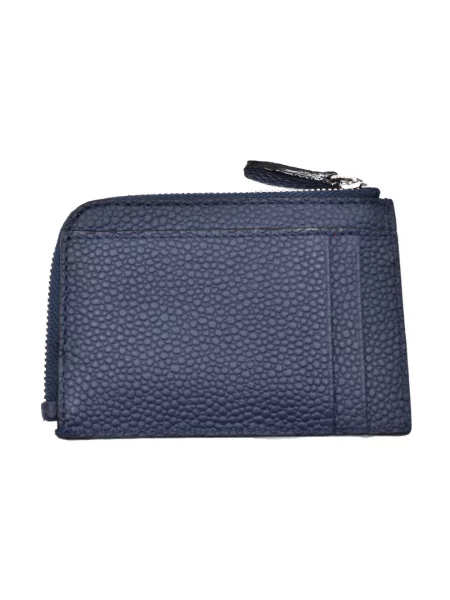 Portfel Lancel elegancki niebieski