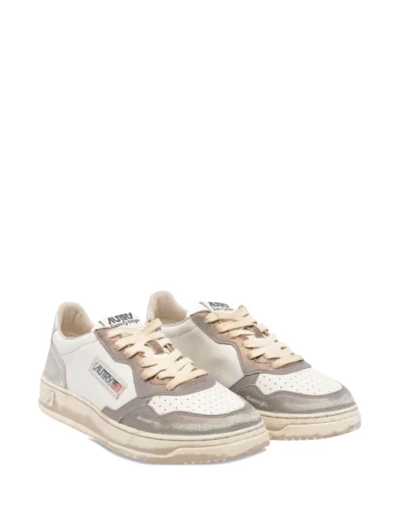 Sneakerși Autry din piele alb