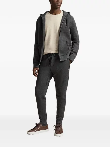 Șapcă Polo Ralph Lauren din fleece cu cordon cu imagine negru