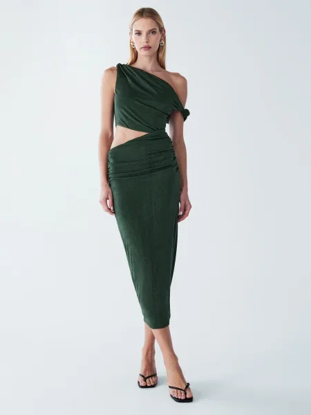 BWLDR Rochie Maree pin verde