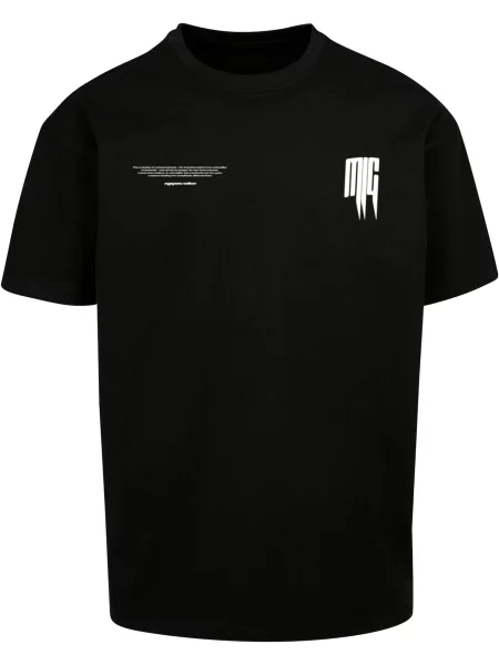 MJ Gonzales Tričko fialová / černá bílá