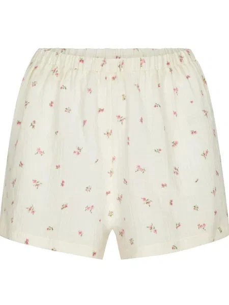 Hunkemöller Pantaloni de pijama verde / roz / roz pastel alb