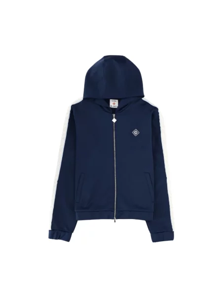 Bluza z kapturem Casablanca z kapturem niebieska
