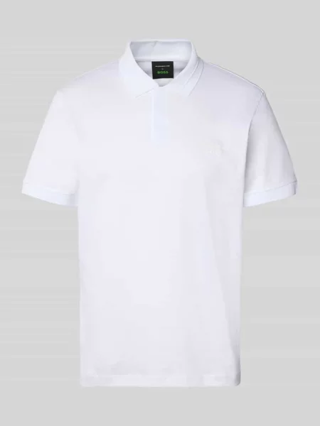 BOSS Polo PS biały