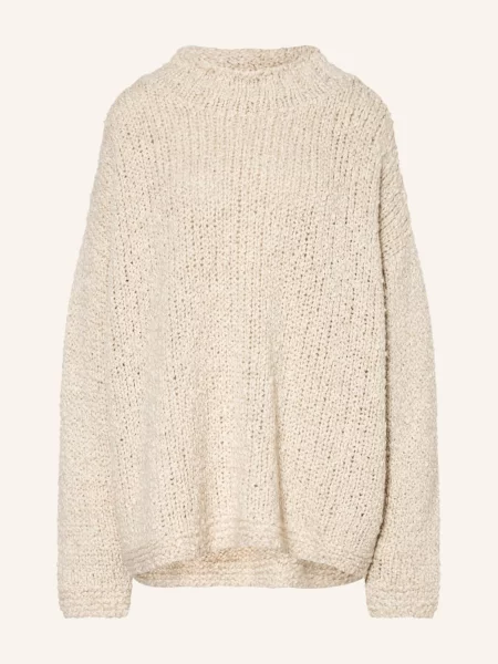 By Aylin Koenig Sweter Granny Z Dodatkiem Alpaki weiss