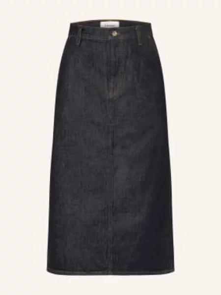 Frame Spódnica Jeansowa The Trouser Skirt blau granatowa