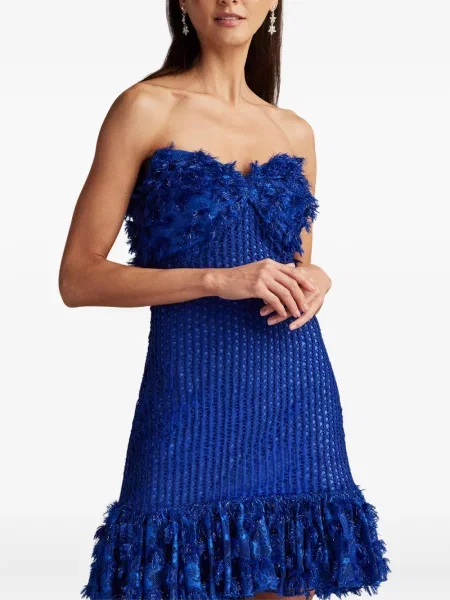 Rochie Tadashi Shoji fără bretele albastru