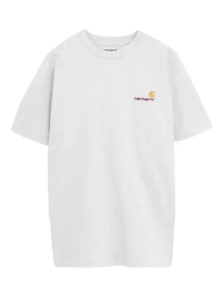 Tricou Carhartt Wip cu broderie gri