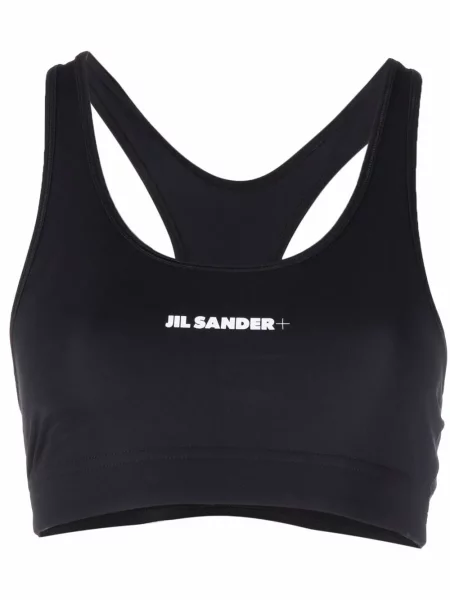 Sutien Jil Sander cu imagine negru