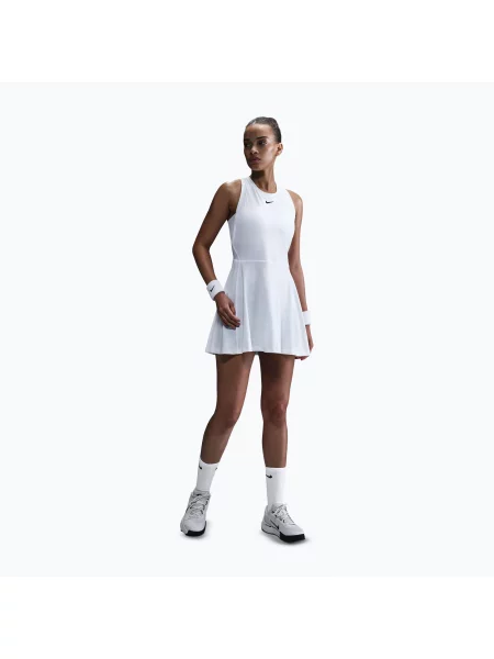 Tenisové šaty Nike Victory Dri-Fit white/black bílé