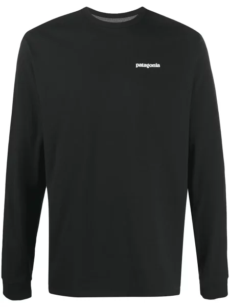 Tricou Patagonia lung negru