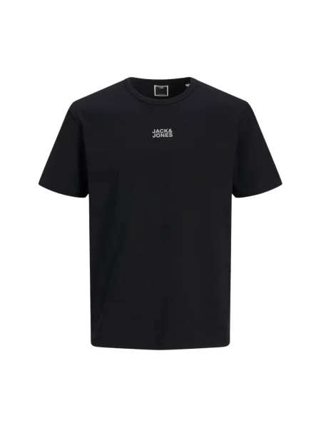 Koszulka Jack & Jones z krótkim rękawem czarna