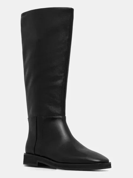 Calvin Klein Cizme Formal Utk Boot Lth negru